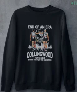 scott pendlebury and steele sidebottom collingwood forever end of sweatshirt