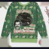 scrooged bob goulet old fashioned cajun christmas ugly christmas sweatshirt 1