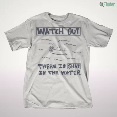 shat in the water kids t shirt