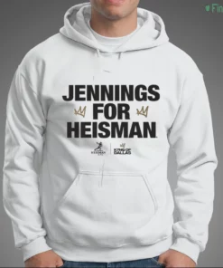 smu football kevin jennings for heisman hoodie