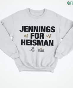 smu football kevin jennings for heisman sweatshirt