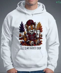 south carolina gamecocks tiger fall is my favorite color 2026 hoodie