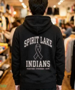 spirit lake indians together stronger hope t shirt 3