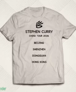 stephen curry li ning x curry china tour city shenzhen 2026 t shirt 1