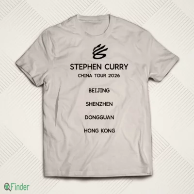 stephen curry li ning x curry china tour city shenzhen 2026 t shirt 1