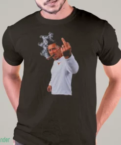 steve sarkisian smoking middle finger shirt 1