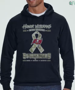 tampa bay buccaneers honor veterans who served hoodie