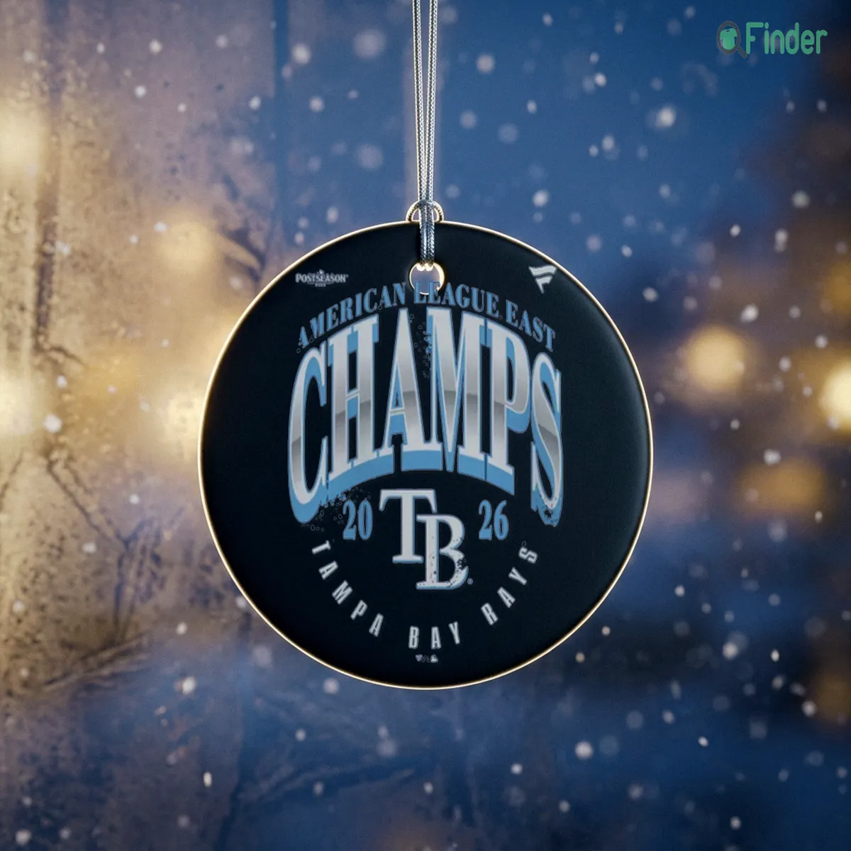 tampa bay rays 2026 al east division champions locker room ornament tampa bay rays 2026 al east division champions locker room ornament