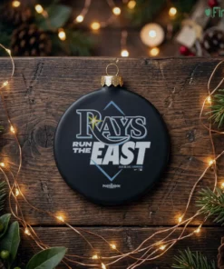 tampa bay rays nike 2026 al east division champions black ornament
