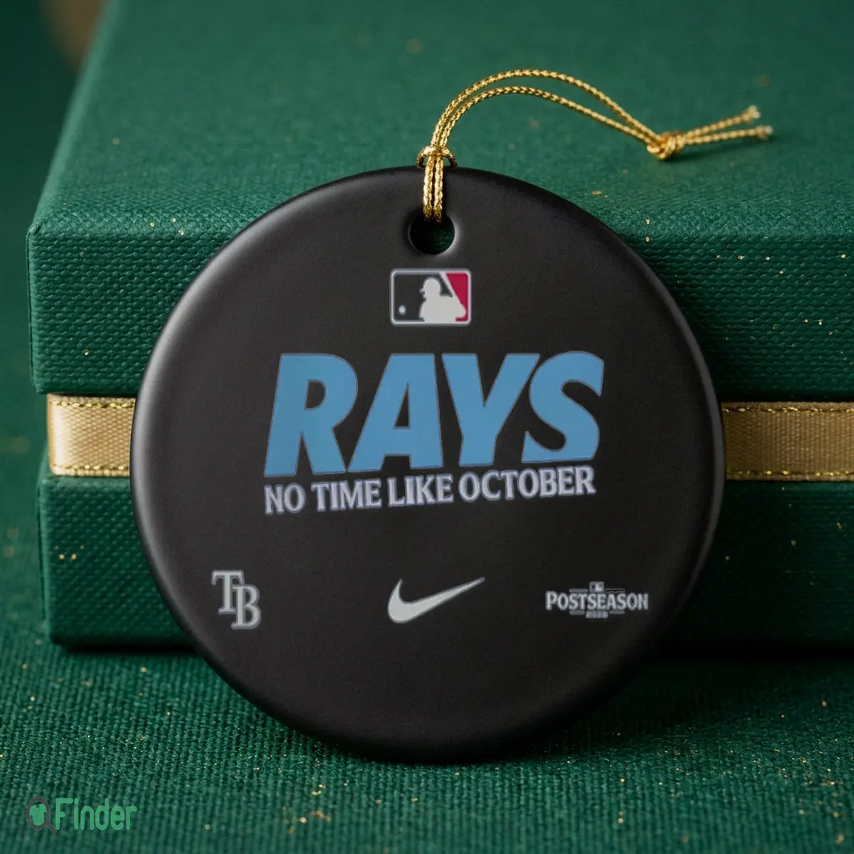 tampa bay rays nike 2026 mlb postseason no time like october ornament 1 tampa bay rays nike 2026 mlb postseason no time like october ornament 1