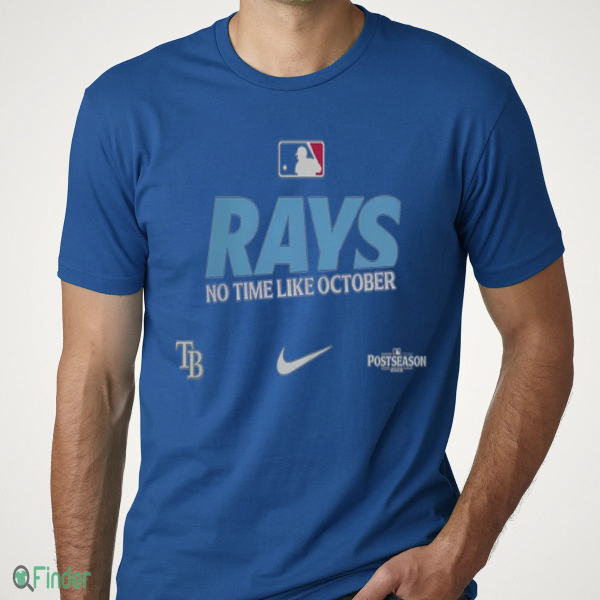 Tampa Bay Rays 2026 MLB Postseason Locker Room Clinched T-Shirt Ornament - Design Preview