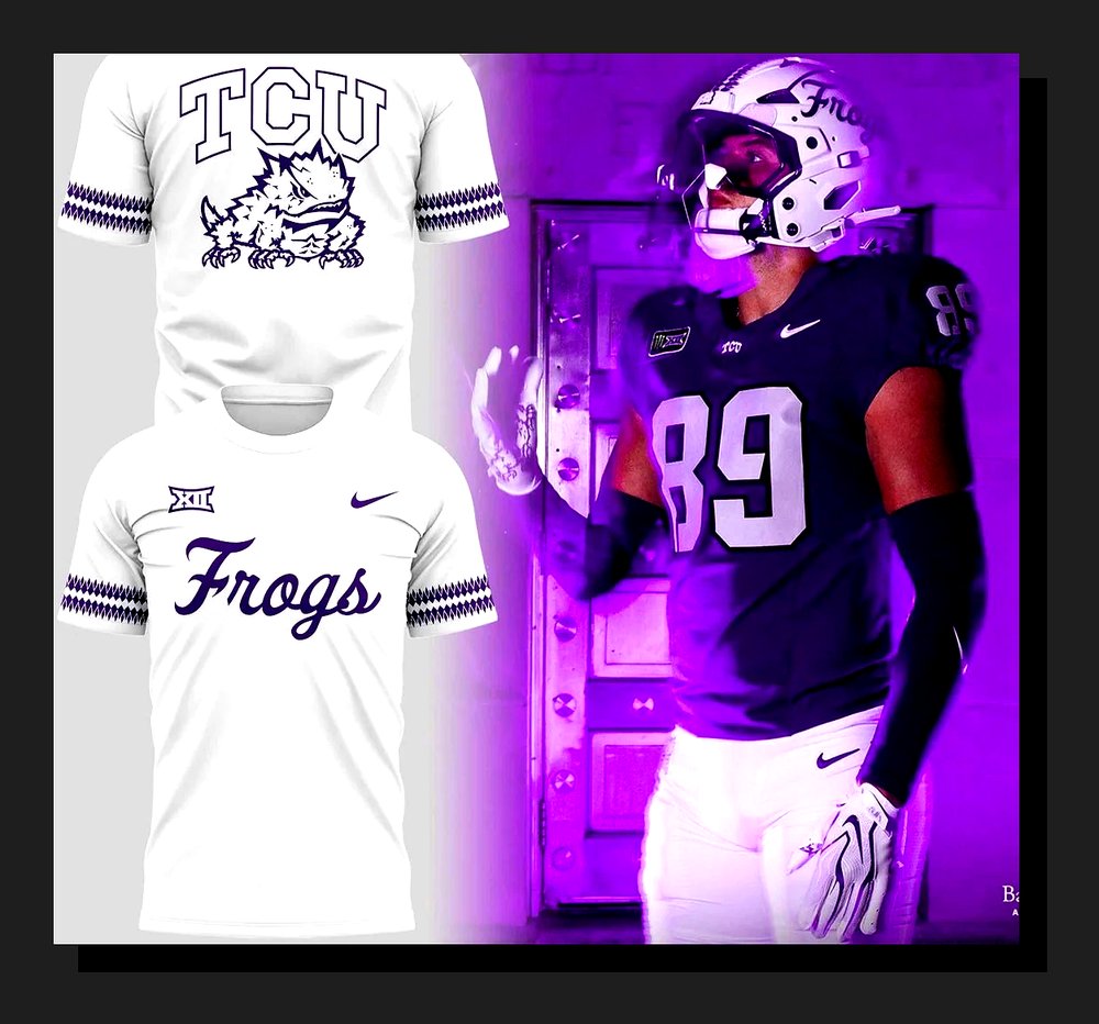 tcu horned frogs special edition uniform 2026 3d t shirt 1 tcu horned frogs special edition uniform 2026 3d t shirt 1