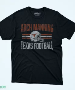 texas football arch manning helmet hero shirt 1