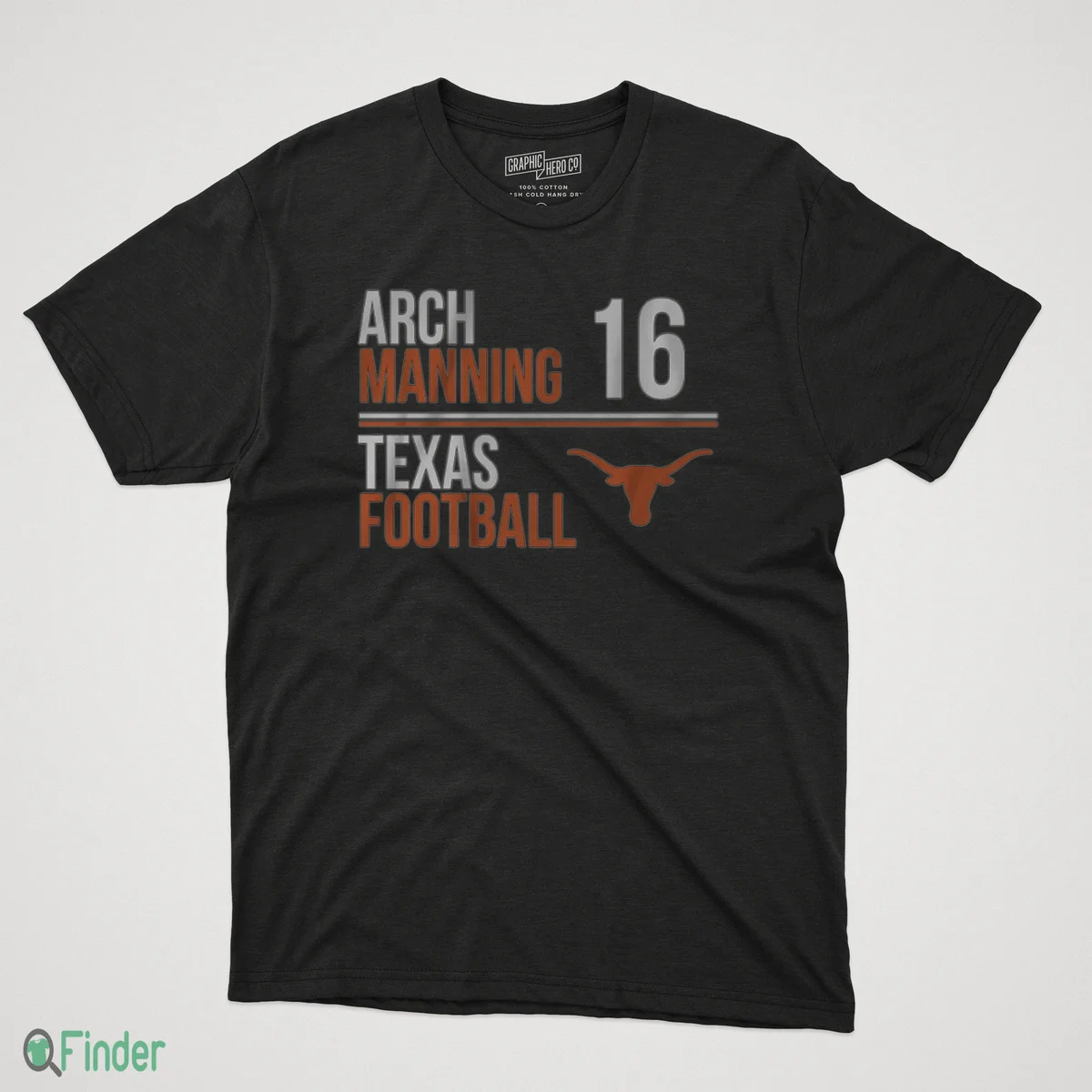 texas football arch manning sport stack t shirt 1 texas football arch manning sport stack t shirt 1