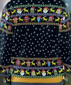 the muppets statler and waldorf balcony ugly christmas sweatshirt 3
