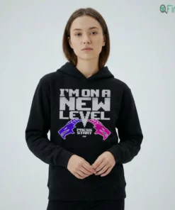 the new level i m on a new level hoodie black female 01
