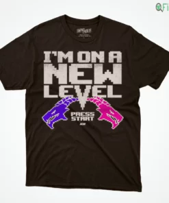 the new level i m on a new level t shirt