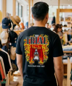 the trial nimitz high school band tshirt black male back 1
