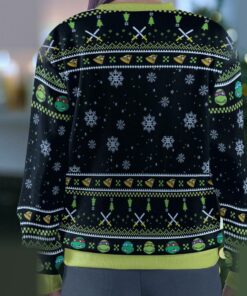tmnt ninja turtles forgiveness is divine late pizza ugly christmas sweatshirt 3