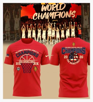 usa women s basketball 2026 fiba champions roster graphic t shirt 1 1