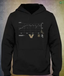 vanderbilt football miracle win probability chart hoodie