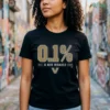 vanderbilt football the 0 1 chance miracle tshirt black female3