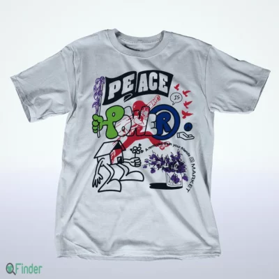 walker kessler dodgers peace is power shirt 1