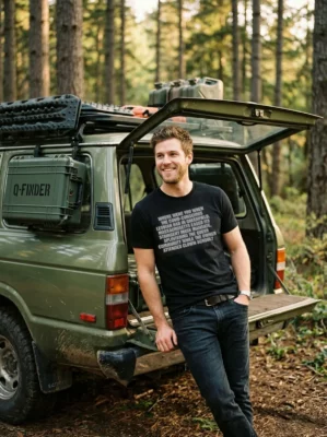 where were you when the covid conscious lesbian bar in greenfield black tshirt jeep tailgate