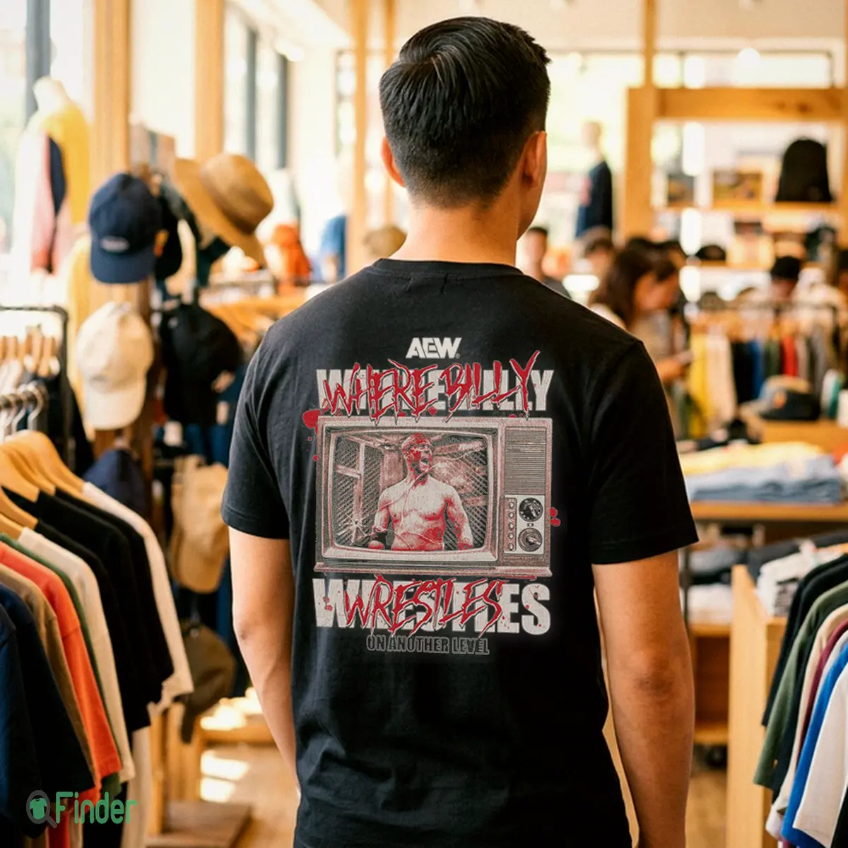 will ospreay top rope tuesday limited edition where billy wrestles t shirt 1 will ospreay top rope tuesday limited edition where billy wrestles t shirt 1