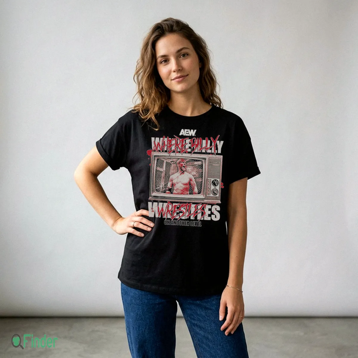 Will Ospreay - Top Rope Tuesday LIMITED EDITION Where Billy Wrestles T-Shirt - Design Preview