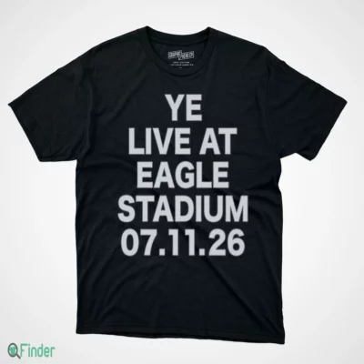 ye live in concert tirana albania 07.11.26 t shirt 1