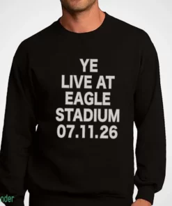 ye live in concert tirana albania 07.11.26 t shirt 4