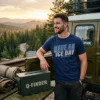 zamboni have an ice day text blue tshirt expedition tailgate