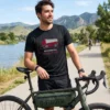 zamboni licensed to chill black tshirt gravel bike