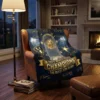 2026 World Series The Commissioner Trophy Clash Dual Franchise Legends Blanket - Front View Main Mockup