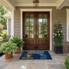 A House Divided Brewers Vs Rays 2026 World Series Fall Classic Doormat - Front View Main Mockup