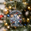 Aaron Judge 300 Career Home Runs Milestone Bronx Captain 2026 Custom Acrylic Ornament - Front View Main Mockup