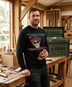 and i don t want the world to see me black sweatshirt woodshop craftsman