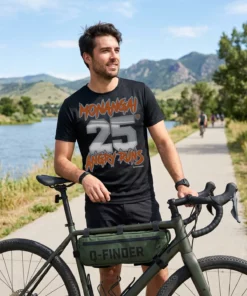 angry runs 2026 bears kyle monangai black tshirt gravel bike