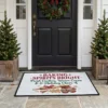 Baking Spirits Bright Christmas Cookie Kitchen Holiday Entrance Doormat - Front View Main Mockup