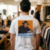 Basketball Messiah Is Here Shirt - Front View Main Mockup