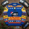 Be Kind Rewind VHS Tape 90s Nostalgia Holiday Ugly Christmas Sweater - Front View Main Mockup