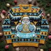 Bitcoin Diamond Hands Frozen Solid Santa Hodler Ugly Christmas Sweater - Front View Main Mockup