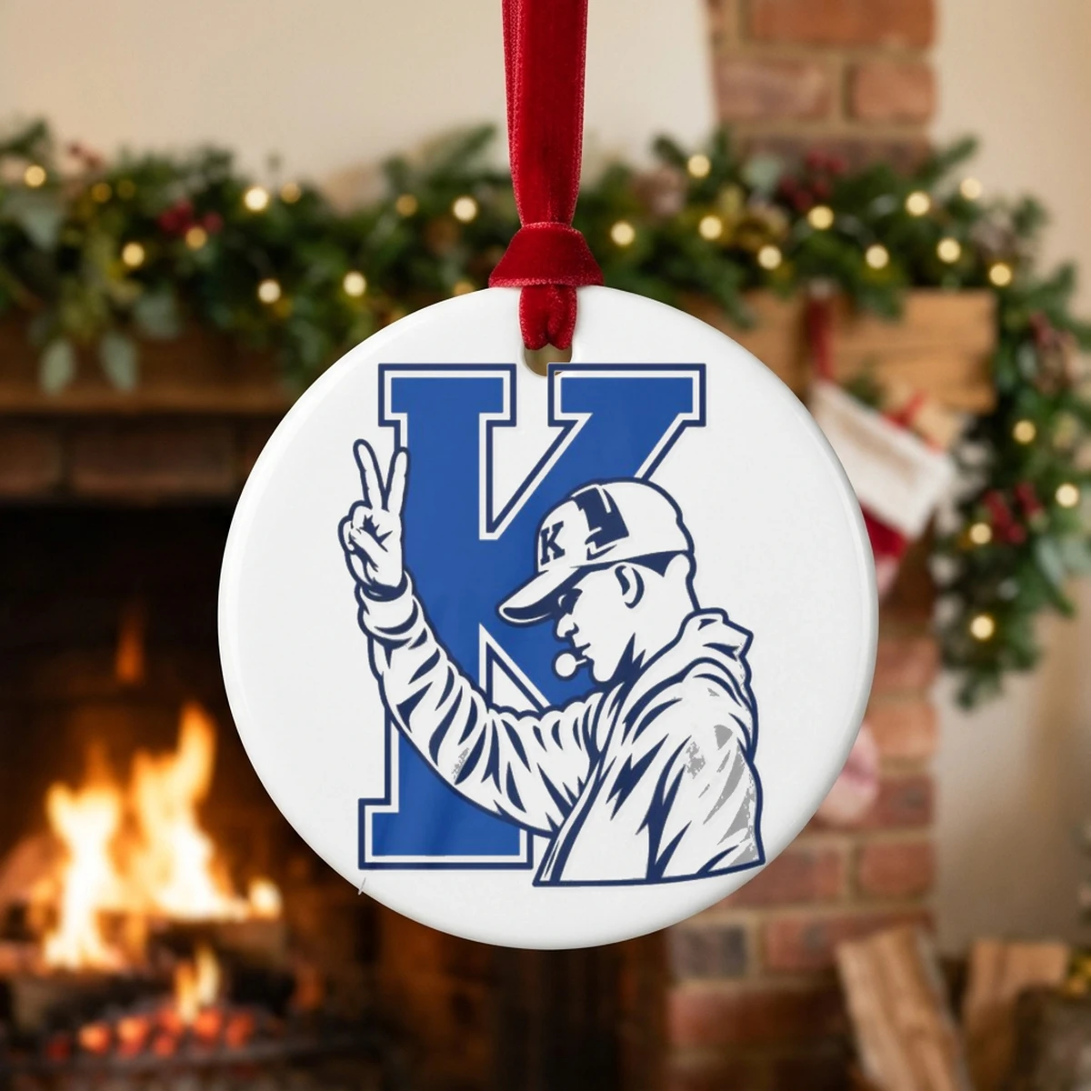 bold take monday wear coach will stein kentucky football ornament Bold Take Monday Wear Coach Will Stein Kentucky Football Shirt - Lifestyle Model Mockup