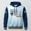 Milwaukee Brewers 2026 World Series Champions Cold Run Heavyweight AOP Pullover Hoodie - Front View Main Mockup