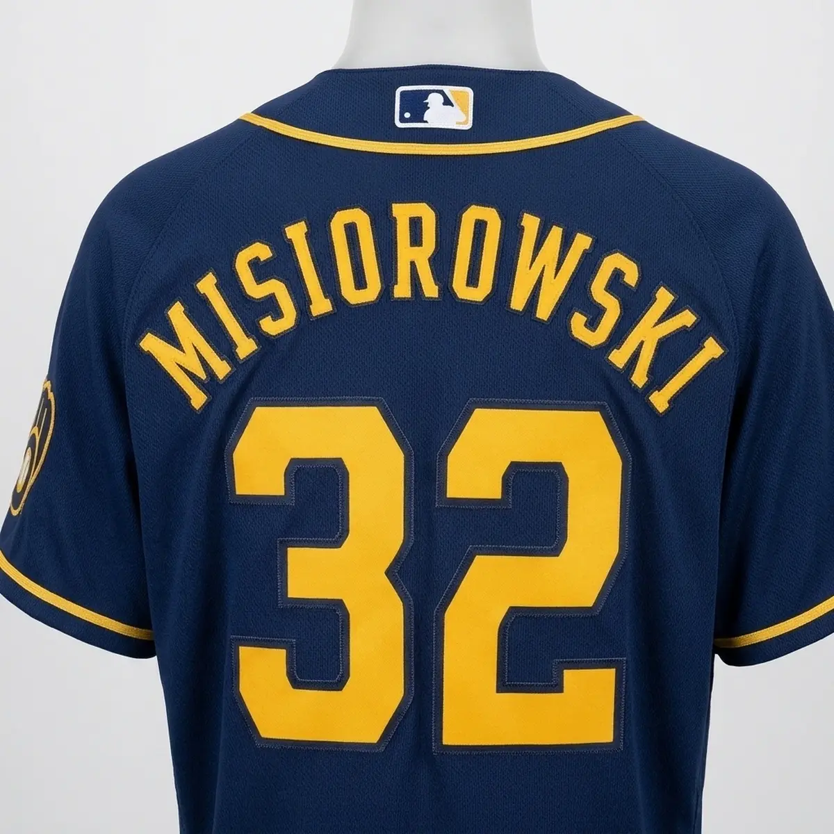 Jacob Misiorowski 32 Milwaukee Brewers 2026 World Series Pitching Ace Baseball Jersey - Design Preview
