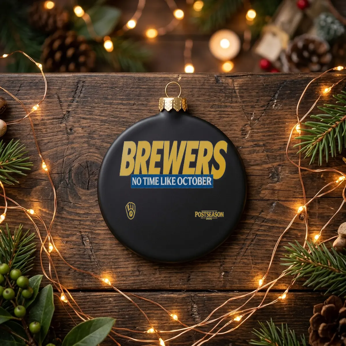 Brewers No Time Like October Postseason 2026 Hoodie - Design Preview