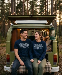 BYU Football Make Some Memories Shirt - Front View Main Mockup