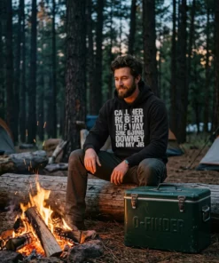 call her robert the way she going downey on my jr black hoodie campfire twilight