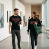 case keenum ain t my first rodeo black tshirt museum gallery couple